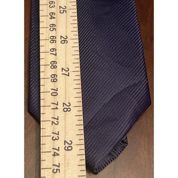 Perry Ellis Portfolio Blue 100% Polyester Men’s Neck Tie Made In China - Picture 5 of 9
